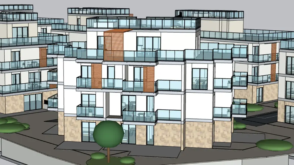 LuXic V · 1-Bedroom Apartment with Two Balconies and Loggia · 43.11 m² · 1st Floor