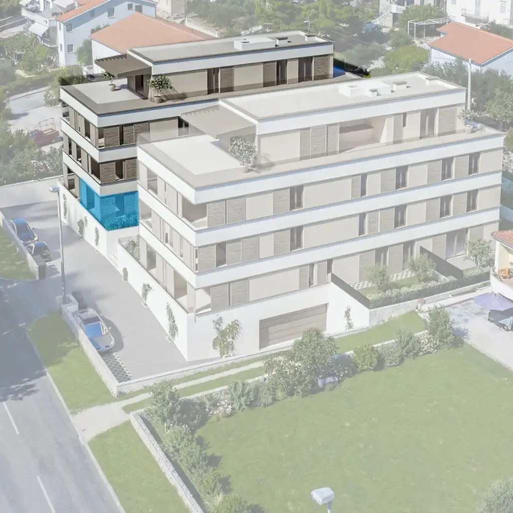 Eigentumswohnung mit Garten · Zwei-Zimmer-Wohnung als Ferienwohnung oder Kapitalanlage direkt am Meer – Kaštel Sućurac WS1