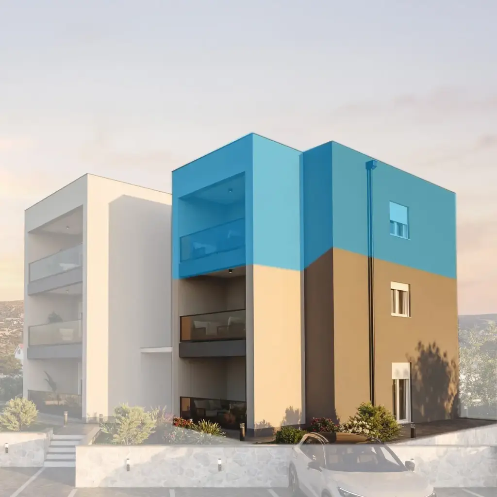 One Bedroom apartment with a sea view – Rogoznica S6