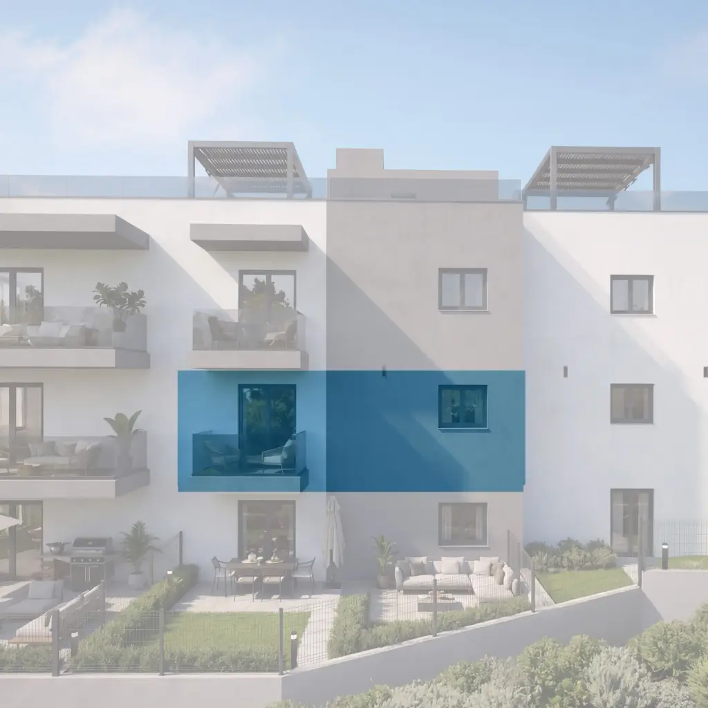 One Bedroom apartment with a balcony - Split - S5