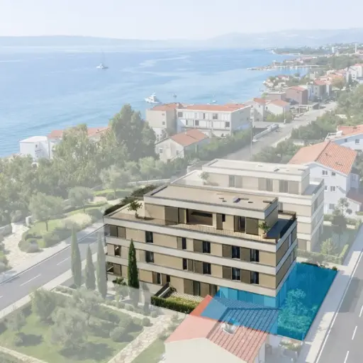 Freehold Apartment with Garden · Two-Bedroom Apartment as a Holiday Home or Investment Property Directly on the Seafront – Kaštel Sućurac ES2