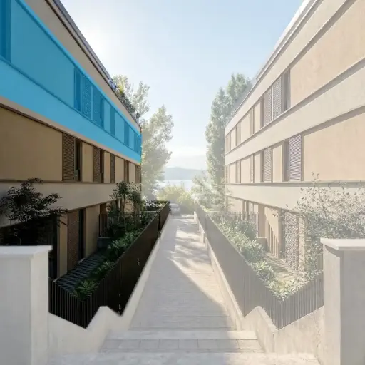 Vierzimmerwohnung direkt am Meer mit Loggia – Kaštel Sućurac – ES6