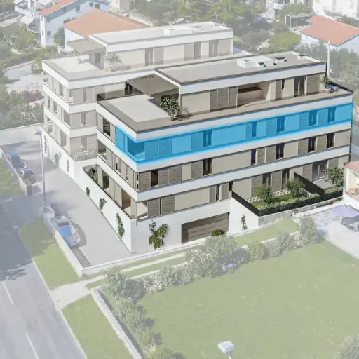 Seafront Three bedroom Apartment with Loggia – Kaštel Sućurac – ES7