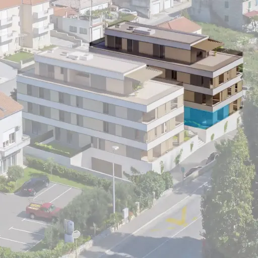 Zweizimmerwohnung direkt am Meer mit Garten – Kaštel Sućurac - ES1