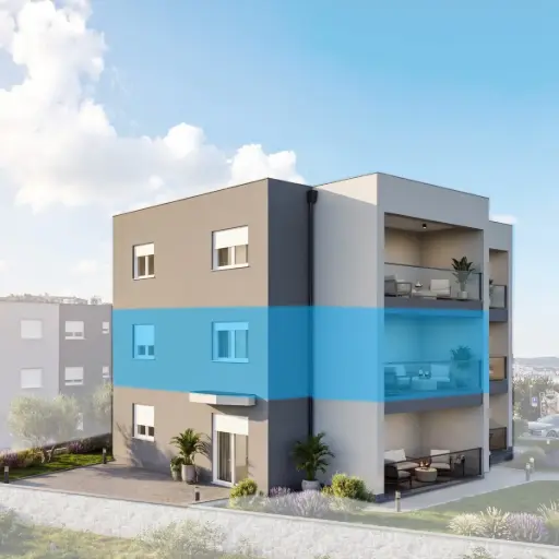 Apartment · Two Bedroom apartment as a holiday home or investment property directly by the sea – Rogoznica B1