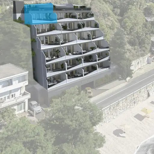 Luxus-Penthouse in erster Reihe zum Meer – Krilo Jesenice S401